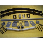 Chassis Engineering AS-0010CGY Universal Leaf Spring Rear End Mounting Kit