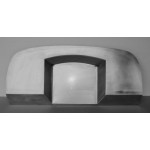 Direct Sheetmetal CV294 Custom Curved 4" Recessed Firewall for 1947-54 Chevy Pick up truck