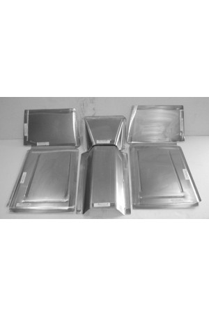 Direct Sheetmetal FD143 Front Floorboard for 1941-1948 Ford Passenger Cars w/ Stock Firewall