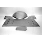 Direct Sheetmetal FD117 Front Floor Kit for 1928-1931 Ford Model A with Our Recessed Firewall