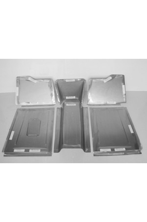 Direct Sheetmetal FD141 Front Floor Kit for Our 2" Recessed Firewall for 1941-1948 Ford Passenger Cars