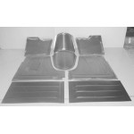 Direct Sheetmetal FD221 Front Floor Kit for 1948-1952 Ford Truck with Our Recessed Firewall