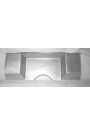 Direct Sheetmetal FD224 Complete 4" Recessed Firewall for 1953-1956 Ford Trucks