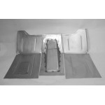 Direct Sheetmetal CV146 Front Floor Kit for 1936 Chevy Passenger Cars with Our 2" Recessed Firewall