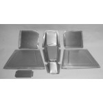 Direct Sheetmetal CV174 Front Floor Kit for 1940 Chevy Passenger Car with Stock Firewall