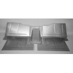 Direct Sheetmetal CV203 Front Floor Kit for 1955(Second Series)-1959 Chevy & GMC Trucks with Our 1.5" Recessed Firewall
