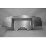 Direct Sheetmetal CV206 Complete 4" Recessed Firewall for 1955-1957 Chevy Passenger Cars