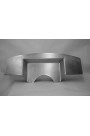 Direct Sheetmetal CV206 Complete 4" Recessed Firewall for 1955-1957 Chevy Passenger Cars