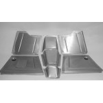 Direct Sheetmetal CV233 Front Floor Kit for 1937-1939 Chevy Passenger Car with Our 2" Recessed Firewall