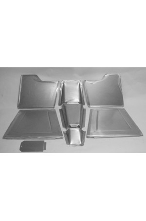 Direct Sheetmetal CV237 Front Floor Kit for 1940 Chevy Passenger Cars with Our 2" Recessed Firewall