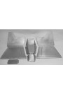 Direct Sheetmetal CV238 Front Floor Kit for 1940 Chevy Passenger Cars with Our 4" Recessed Firewall