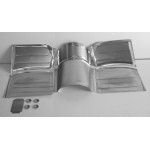 Direct Sheetmetal CV262 Front Floor Kit for 1955-1957 Chevy Passenger Cars with Stock Firewall