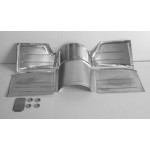 Direct Sheetmetal CV263 Front Floor Kit for 1955-1957 Chevy Passenger Cars with Our 4" Recessed Firewall